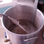 Filling my kettle with my fancy new sink.